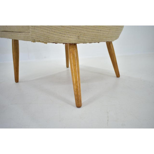 Vintage Armchair, Czechoslovakia, 1950s For Sale - Image 10 of 18