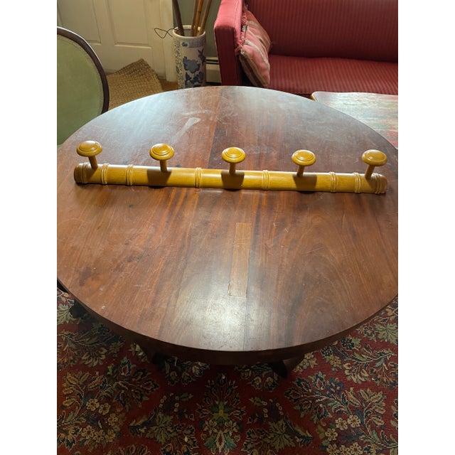 19thc Century Style Faux Bamboo Coat Rack For Sale - Image 9 of 9