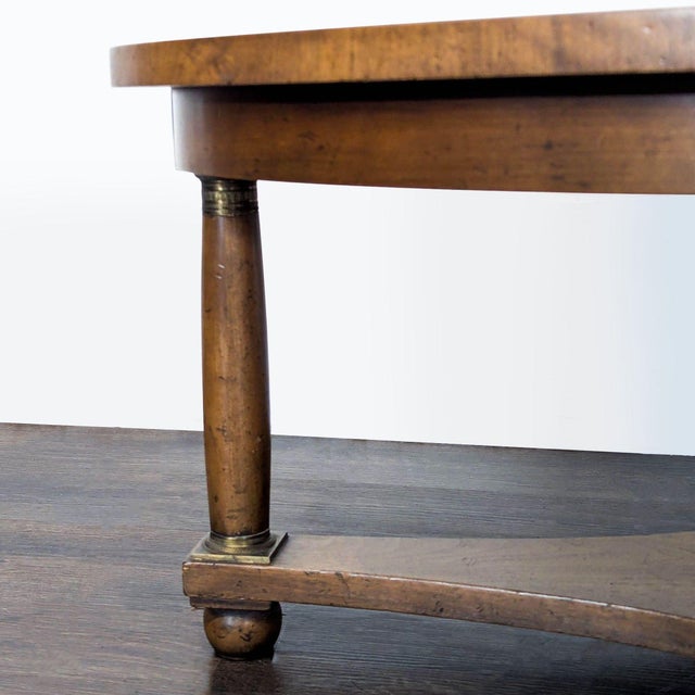 Vintage Coffee Table With Shelf For Sale - Image 9 of 10