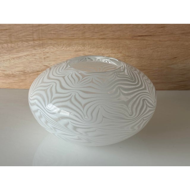 Contemporary Pillow Vase in Clear Glass by Richard Rooze, 2008 For Sale - Image 3 of 6