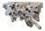 Phillips Collection Freform Console Table, Silver Leaf For Sale
