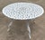 Mid Century Iron Garden Table and 4 Chairs For Sale In Dallas - Image 6 of 12
