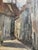 Black Alfred Usselmann, Chemin en Alsace, 1968, Oil on Canvas, Framed For Sale - Image 8 of 11