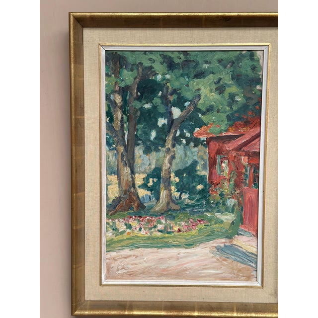 John Rosenqvist, House in Naantali, 1950s, Oil Painting on Board, Framed For Sale - Image 10 of 18