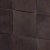 Jamie Young Jamie Young Woven Leather Ottoman in Dark Grey For Sale - Image 4 of 5
