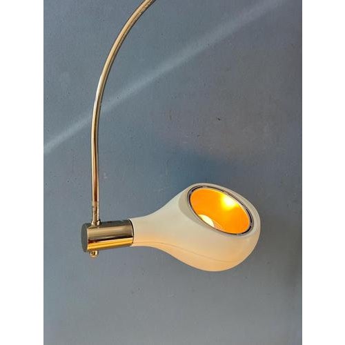 Vintage Beige Arc Wall Lamp from Temde For Sale - Image 9 of 13