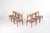 Set of six Danish mid-century modern dining chairs produced in Denmark by Vamo Sønderborg. The chairs are made of solid...