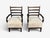 1940s German Modern, Lounge Chairs, Oak, Beige Shearling, Germany, 1940s For Sale - Image 5 of 13