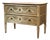 Antique French Classical 2-Drawer Commode With Carved Laurel Garland 17th/18thC For Sale