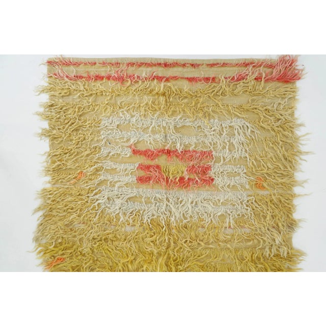 Vintage Mohair Filikli Tulu Rothko Rug, 1960s For Sale - Image 4 of 7