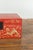 Red Red Lacquered Chinese Blanket Chest with Gilt Motifs & Guardian Lions For Sale - Image 8 of 12