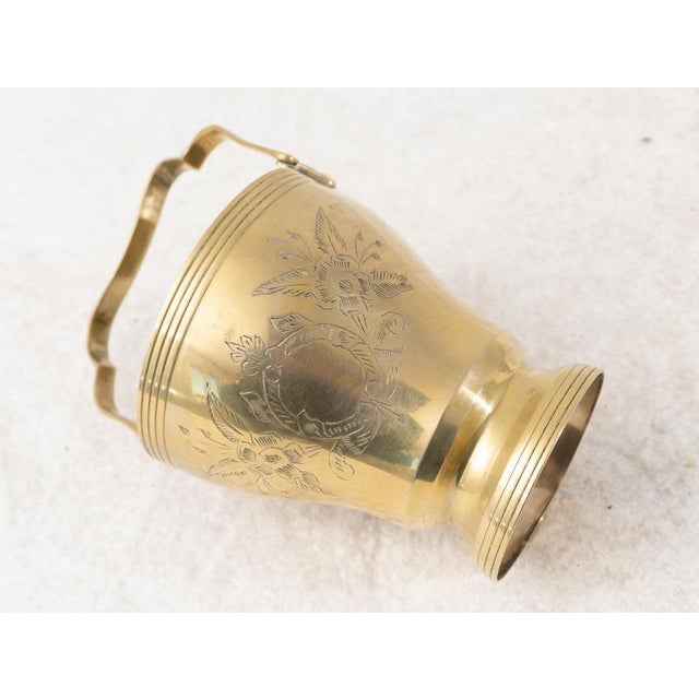 Brass Ice Box with Pliers, 1930s For Sale - Image 6 of 8