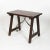 Mid 19th Century Small Scale Spanish Walnut Trestle Table With Iron Stretcher Circa 1850 For Sale - Image 5 of 7