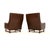 Vintage Leather Lounge Chairs by Torbjörn Afdal for Bruksbo, 1970s, Set of 2 For Sale - Image 6 of 11