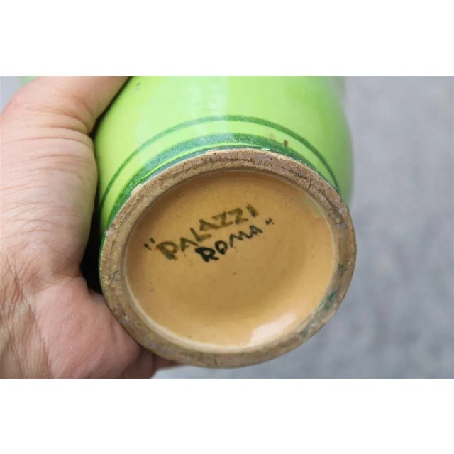 Art Deco Green Vase, Italy, 1920s For Sale - Image 11 of 13