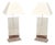 Vintage French Acrylic Table Lamps, 1970, Set of 2 For Sale