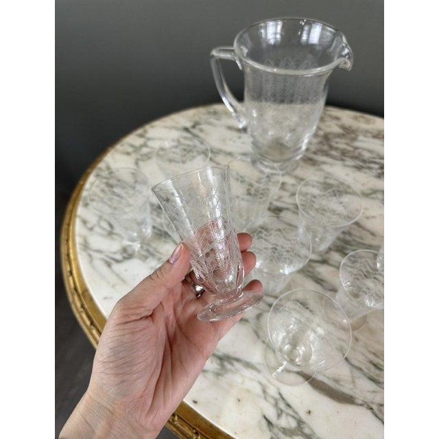 Glass 20th Century Crystal Service from Sèvres, Set of 18 For Sale - Image 7 of 13