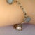Vintage Silver Belcher Mother of Pearl Disc Charms Bvlgari Style Link Bracelet For Sale - Image 4 of 6