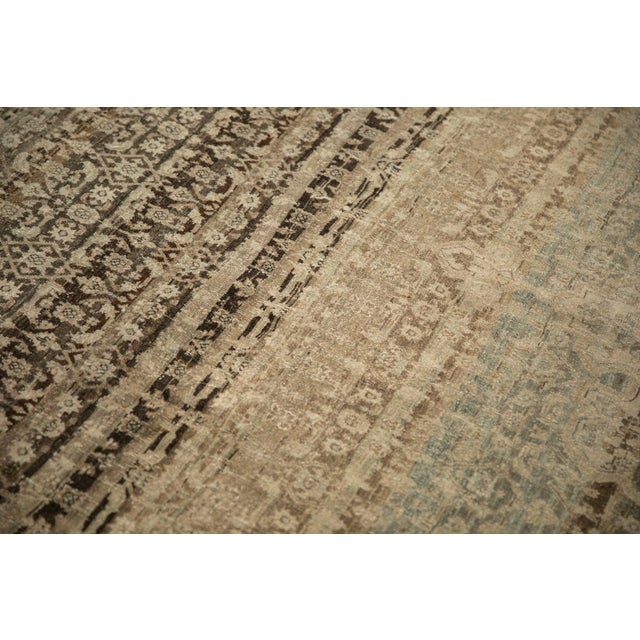 Vintage Distressed Bijar Carpet - 9'5" x 11'2" For Sale - Image 12 of 14