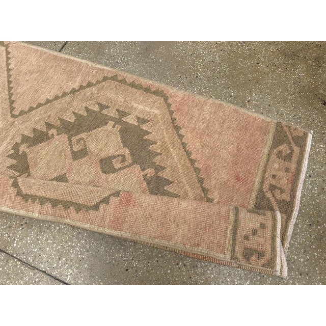 Galerie Shabab Collection Mid-20th Century Turkish Anatolian Long Runner For Sale - Image 9 of 10