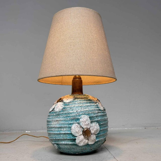 Ceramic Table Lamp, Italy, 1950s-1960s For Sale - Image 14 of 17