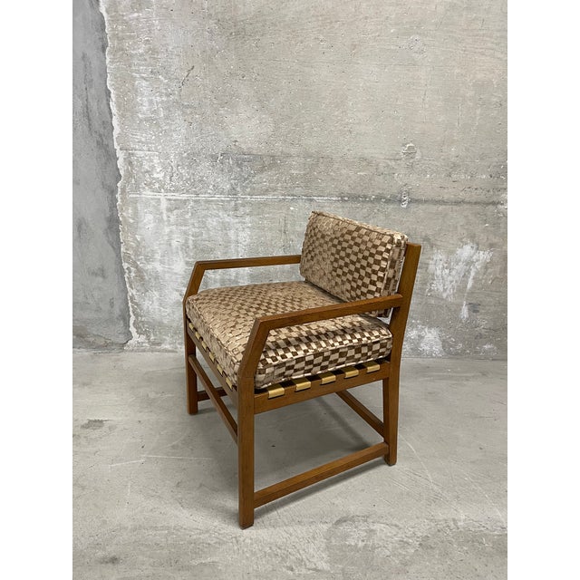 Newly Upholstered MCM Armchair Attributed to Jack Cartwright for Founders For Sale In Baltimore - Image 6 of 12