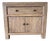 Jacob II 2 Door Reclaimed Elm Nightstand - Dark Natural For Sale