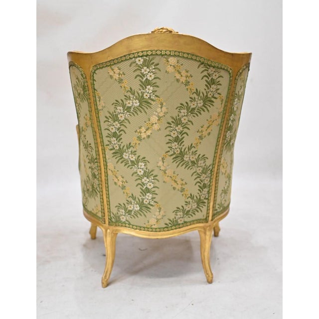 Set of French Gilt Armchairs For Sale - Image 5 of 14