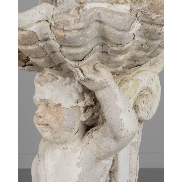 19th Century French Cast Stone Fountain For Sale - Image 10 of 16