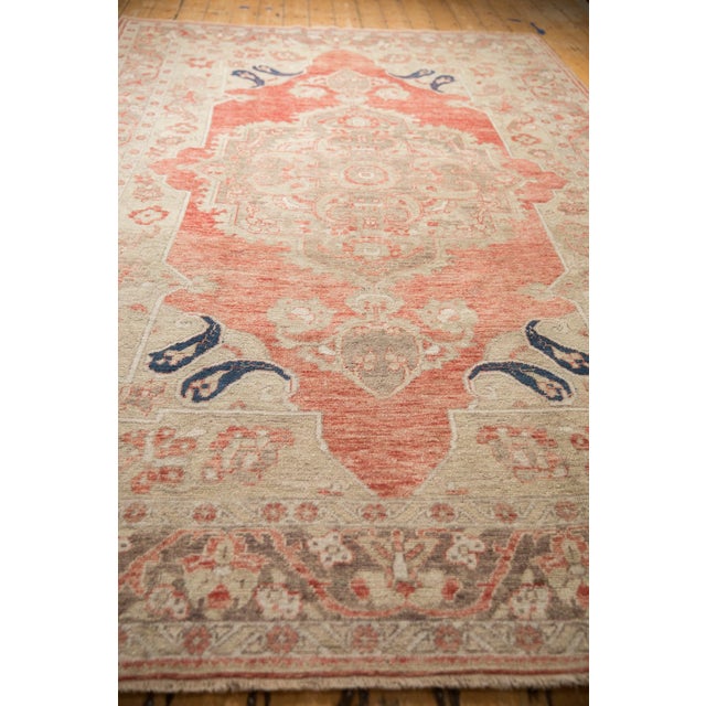 Traditional Vintage Distressed Oushak Carpet - 7'5" x 11'6" For Sale - Image 3 of 11