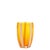 Contemporary Gessato Tumbler (Set of 2) - Orange For Sale - Image 3 of 3
