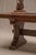 Brown Large Brutalist Dining Table in Oak, 1970s For Sale - Image 8 of 18