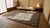 1920s Gray Geometric Folk Art Antique American Hooked Rug 4'2" X 5'6" Woven Wool Carpet For Sale - Image 13 of 15