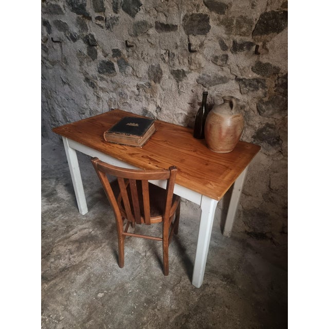 Vintage French Farmhouse Table, 1950s For Sale - Image 13 of 15