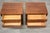 1960s Refinished Walnut and Brass Nightstands - a Pair For Sale - Image 9 of 9