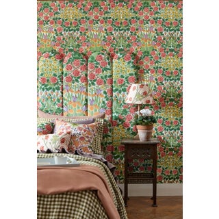 Morris & Co Campanula Wallpaper in Sunburst - a Sample For Sale