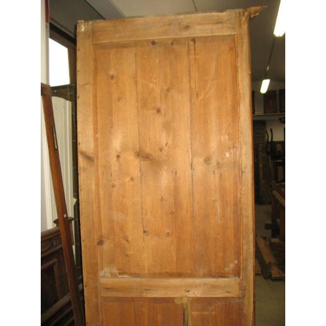 Wood Antique Corner Cabinet in Fir, 1890s For Sale - Image 7 of 18