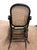 Wood Rocking Chair in Bent and Stained Wood For Sale - Image 7 of 14