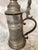 Antique German Historicism Solid Pewter Beer Stein With Johann Wolfgang Von Goethe Thumb-Lift For Sale - Image 4 of 9