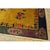 1920s Yellow Florid Antique Chinese Art Deco Carpet 7'2" X 9'10" Handknotted Rug For Sale - Image 4 of 9