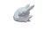 Antique Art Deco Augarten Wien porcelain preening white rabbit figurine. Made in Vienna Austria, circa 1934. Dimensions:...