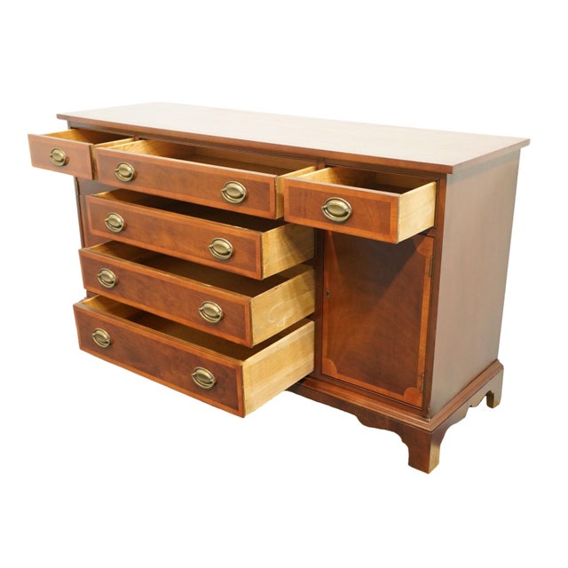 Hickory Chair Co. James River Collection Banded Mahogany Traditional