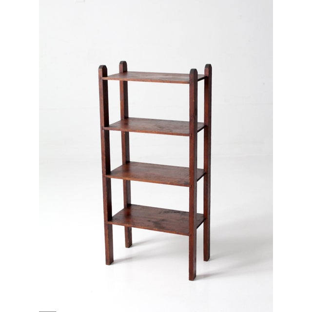Antique Wood Etagere Shelf For Sale - Image 6 of 9