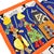 This Weya 6-panel story appliquÃ©d quilt depicts sequences of what everyday life looks like for a woman in a Zimbabwean...