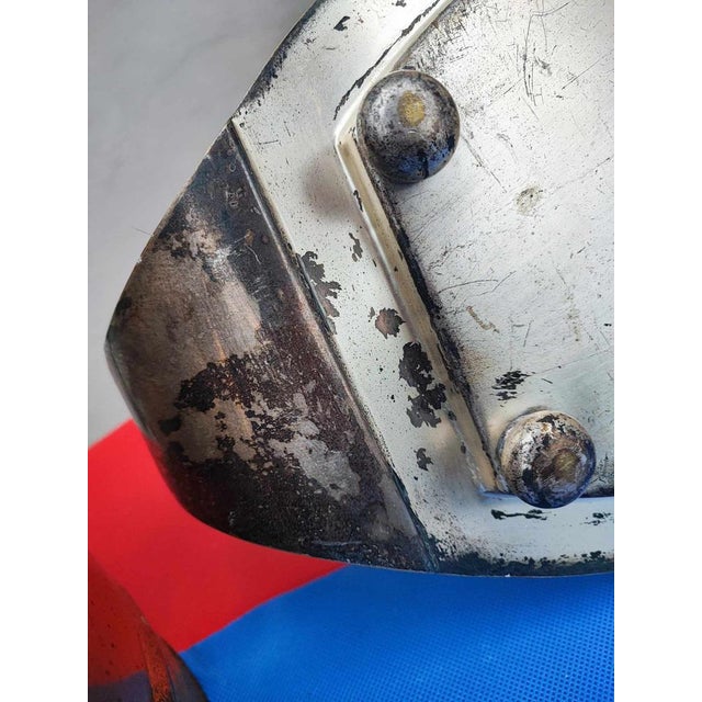 1920s Art Deco Plated Brass Plate, 1920s For Sale - Image 5 of 9