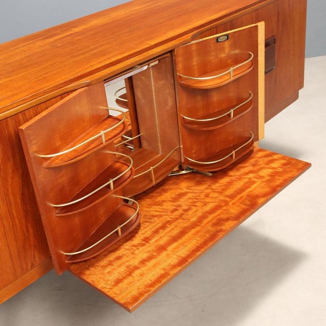 English Sideboard with Bar Compartment For Sale - Image 4 of 16