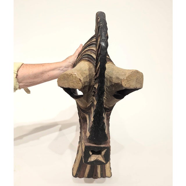 19th Century Congolese "Songye Kifwebe" Mask For Sale In Miami - Image 6 of 7