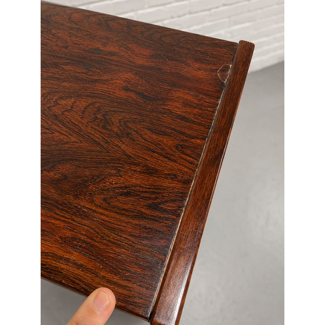 Danish Mid Century Modern Rosewood Bookcase, C. 1960's For Sale - Image 10 of 11