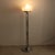 Metal Space Age Floor Lamp in Chromed Metal and Opal Glass, 1970s For Sale - Image 7 of 7