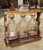19th Century 19th Century 3-Bottle English Oak and Silver Plated Locking Decanter Set For Sale - Image 5 of 18